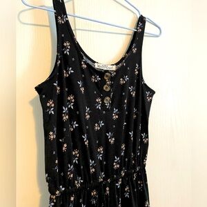 Wallflower - Black Floral Jumpsuit